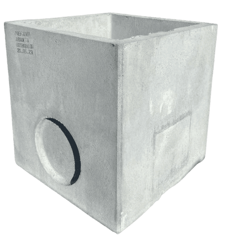 Arqueta con Fondo 80x80x80