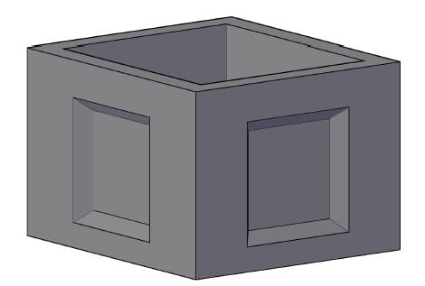 Suplemento Arqueta A1 100x110x75