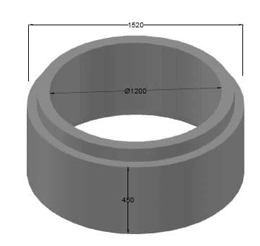 Anillo de Pozo HA 1200×450
