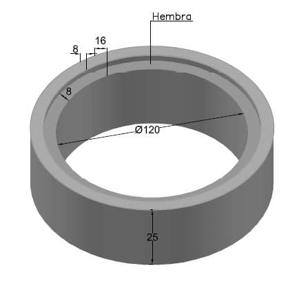 Anillo MH 120×25