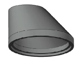 Cono Asimétrico 120x60x80