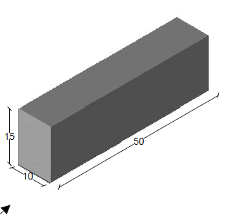 Bordillo Monocapa 50x15x10