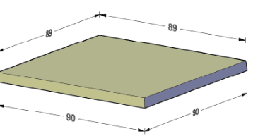 Losa 90x90x5